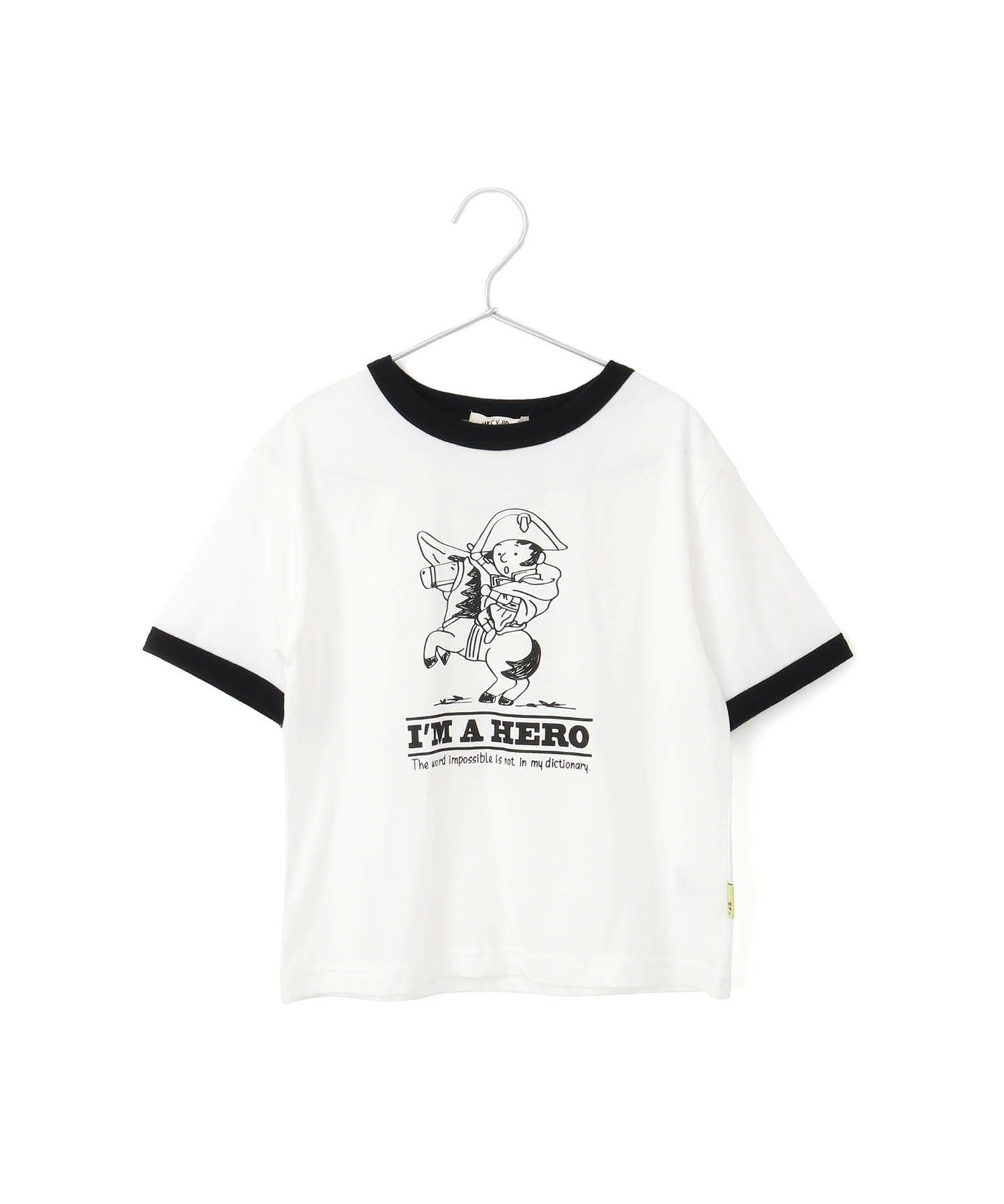 ナポレオン柄リンガー半袖Tシャツ□80～140cm|≪公式≫メイクユアデイ