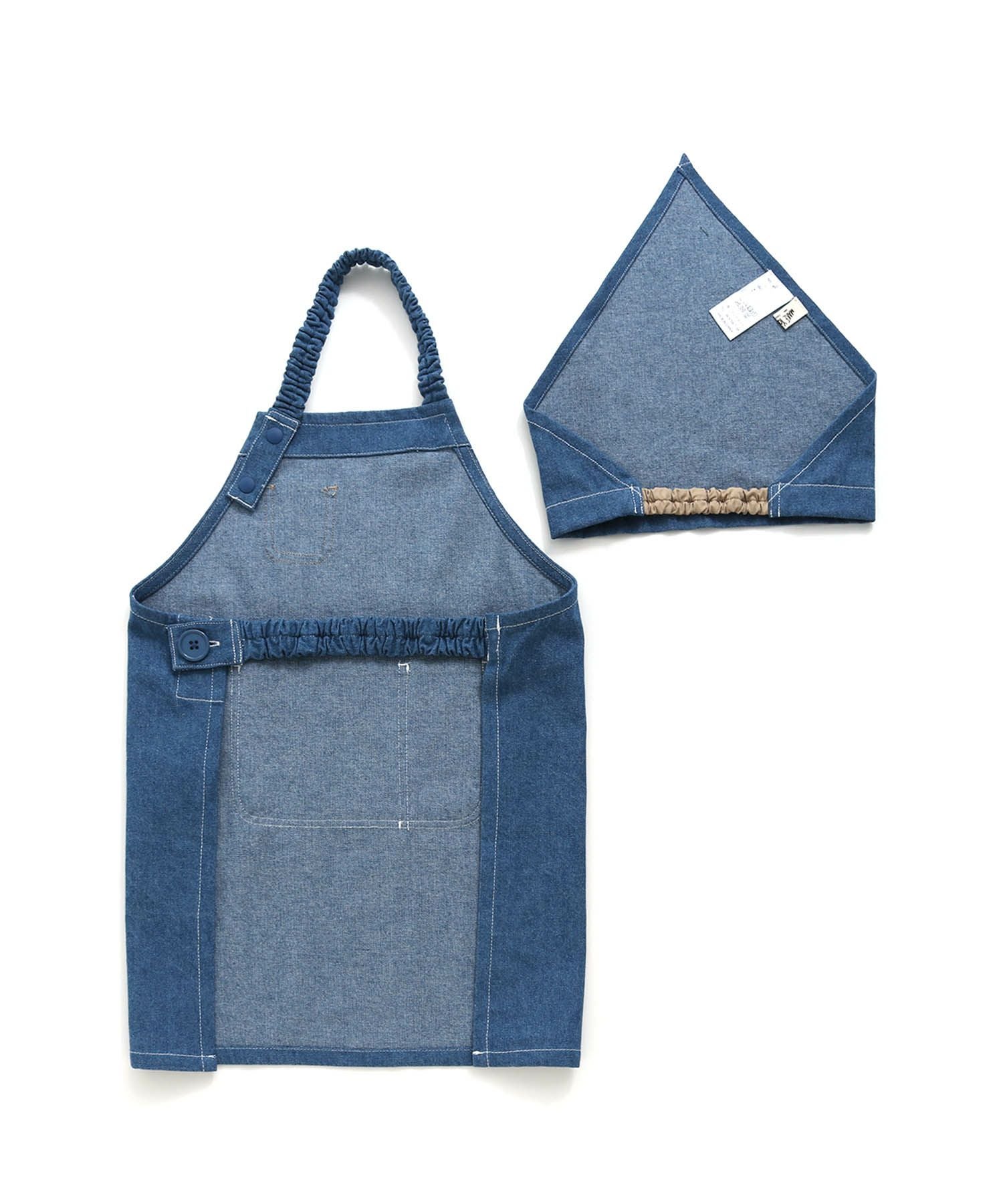 三角巾付き親子エプロン□キッズ | MAKE YOUR DAY