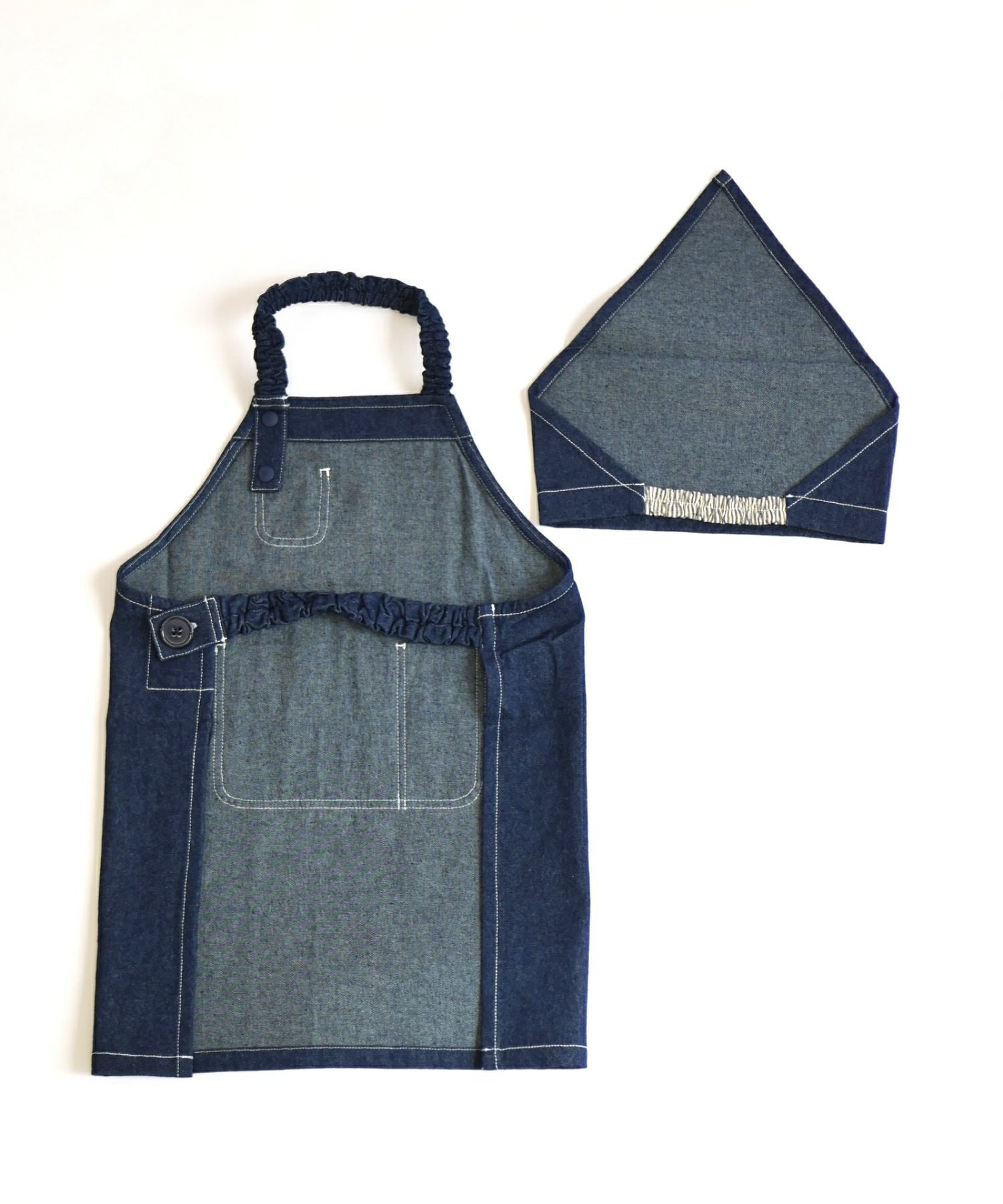 三角巾付き親子エプロン□キッズ | MAKE YOUR DAY