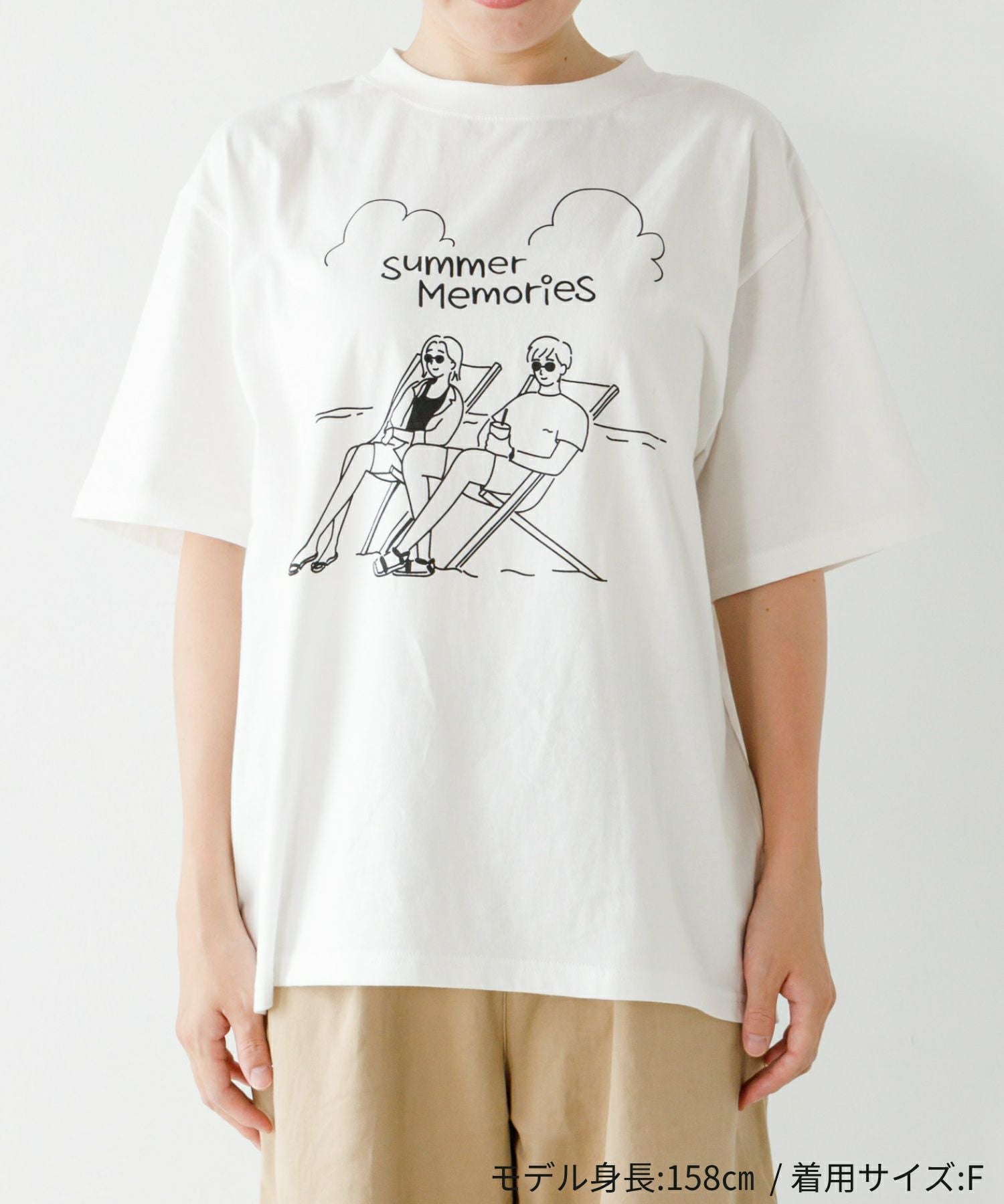 バカンスファミリー半袖Tシャツ□ママサイズ|≪公式≫メイクユアデイ