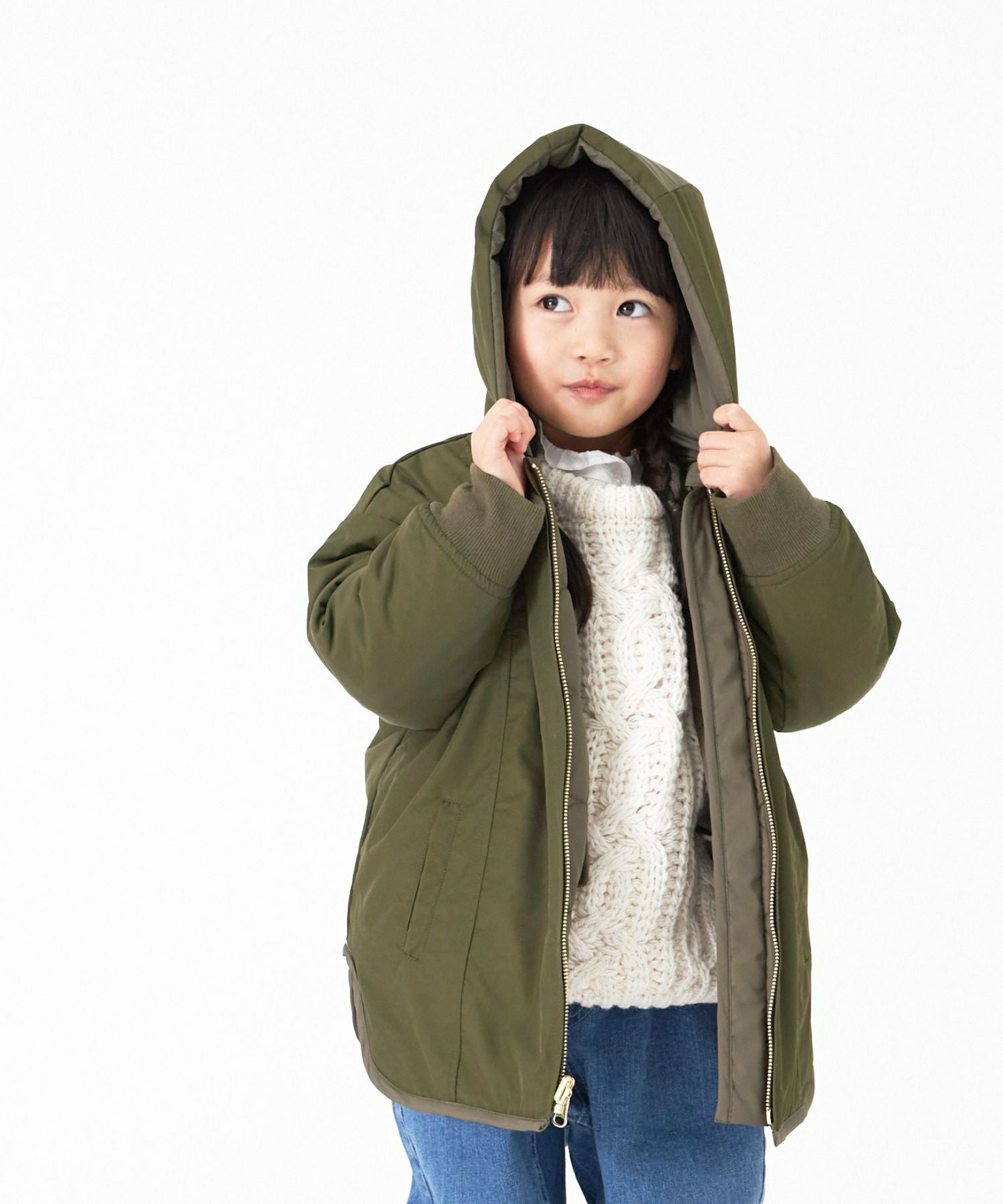リバーシブルキルトコート□80～140cm|≪公式≫メイクユアデイ