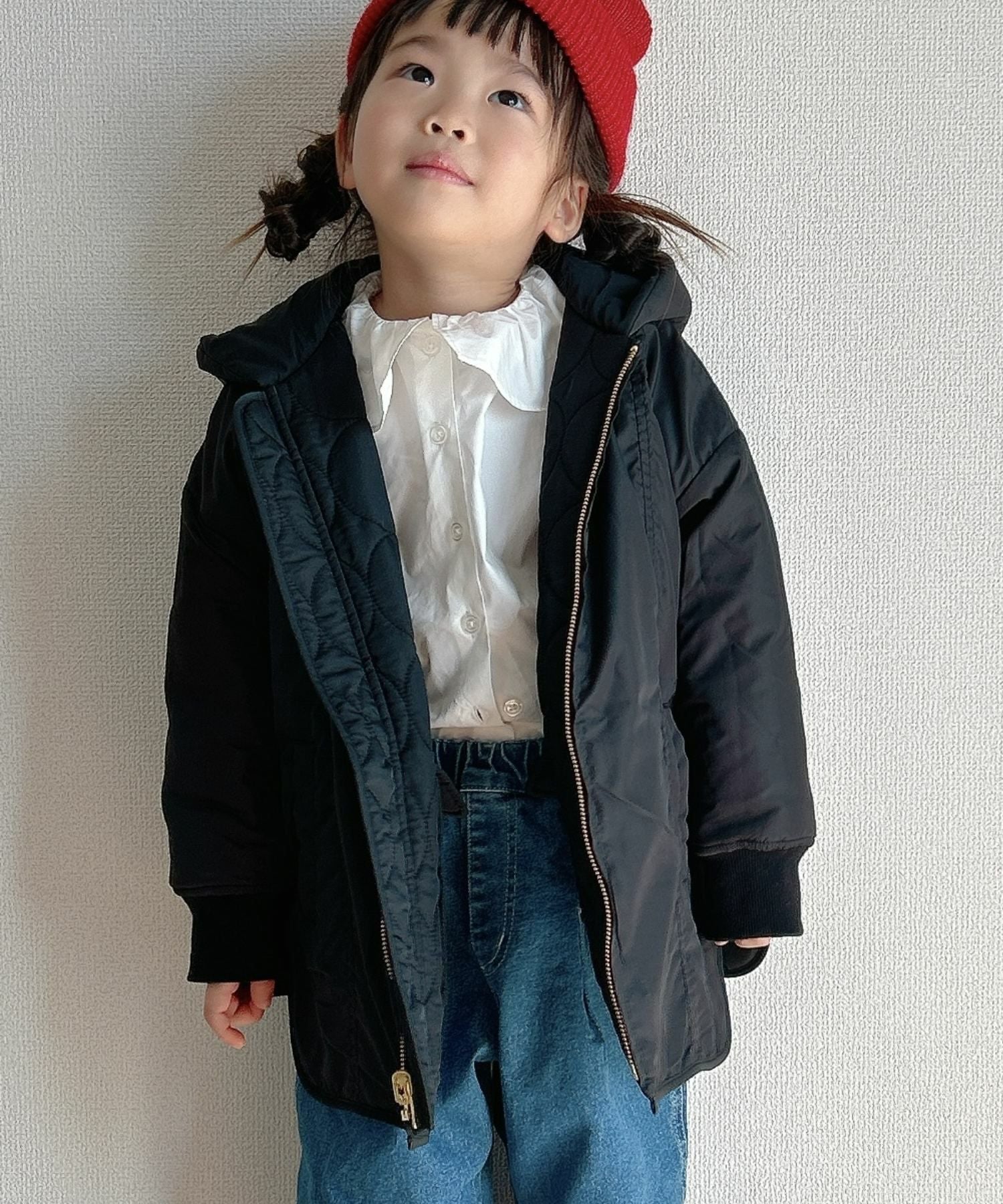 リバーシブルキルトコート□80～140cm|≪公式≫メイクユアデイ