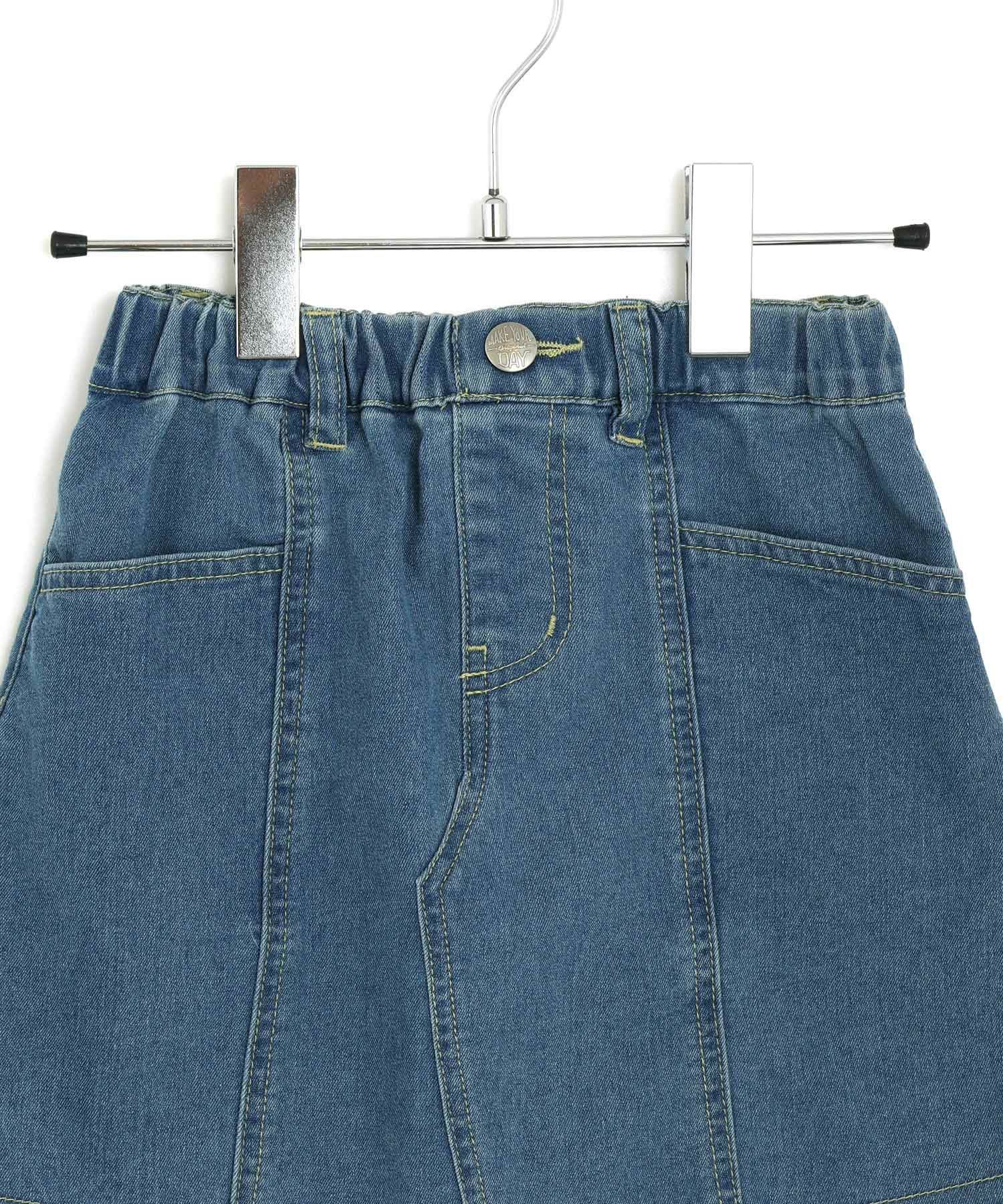 リメイクデニムスカート□80～140cm|≪公式≫メイクユアデイ