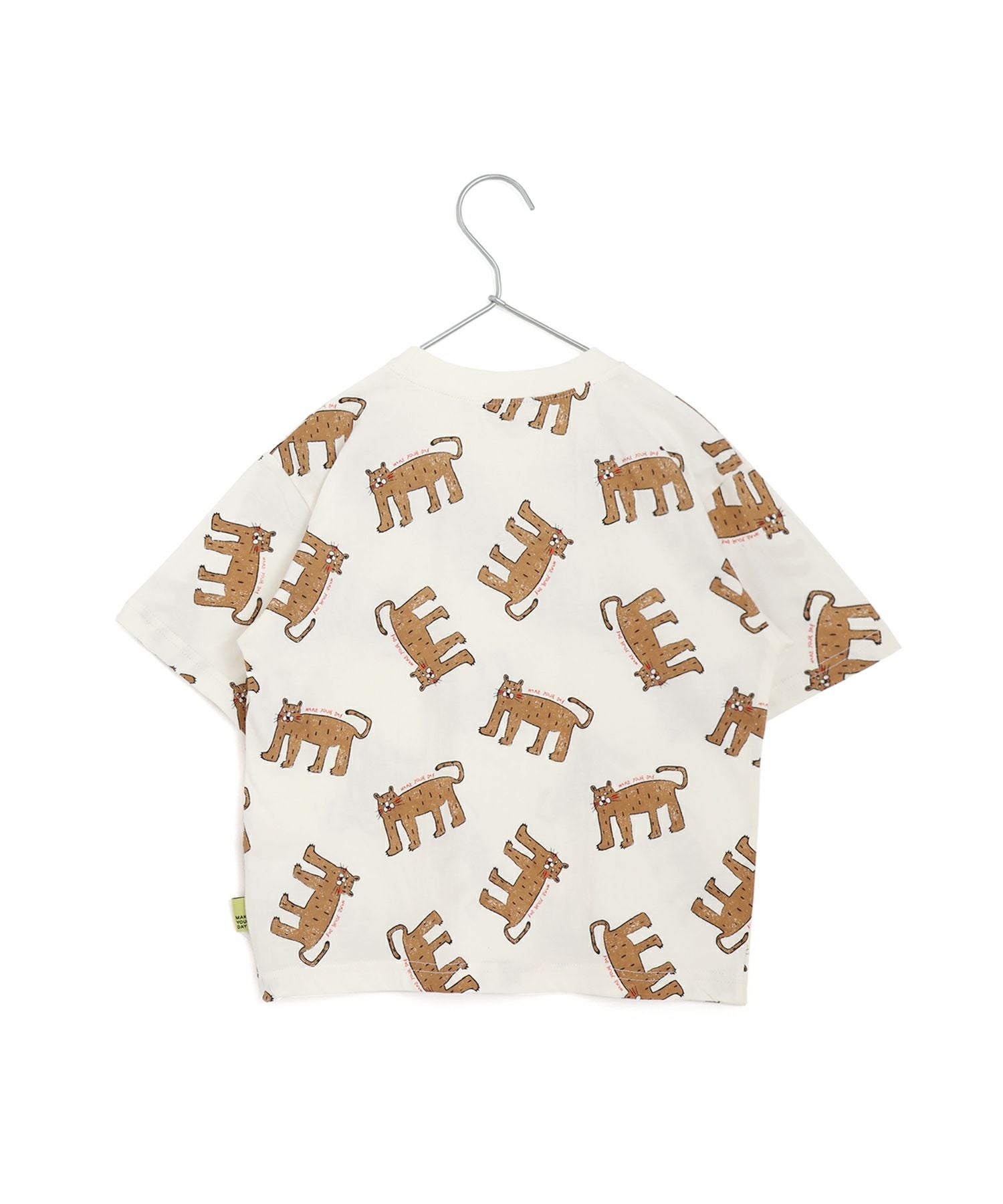 アートなヒョウ総柄半袖Tシャツ□80～140cm|≪公式≫メイクユアデイ