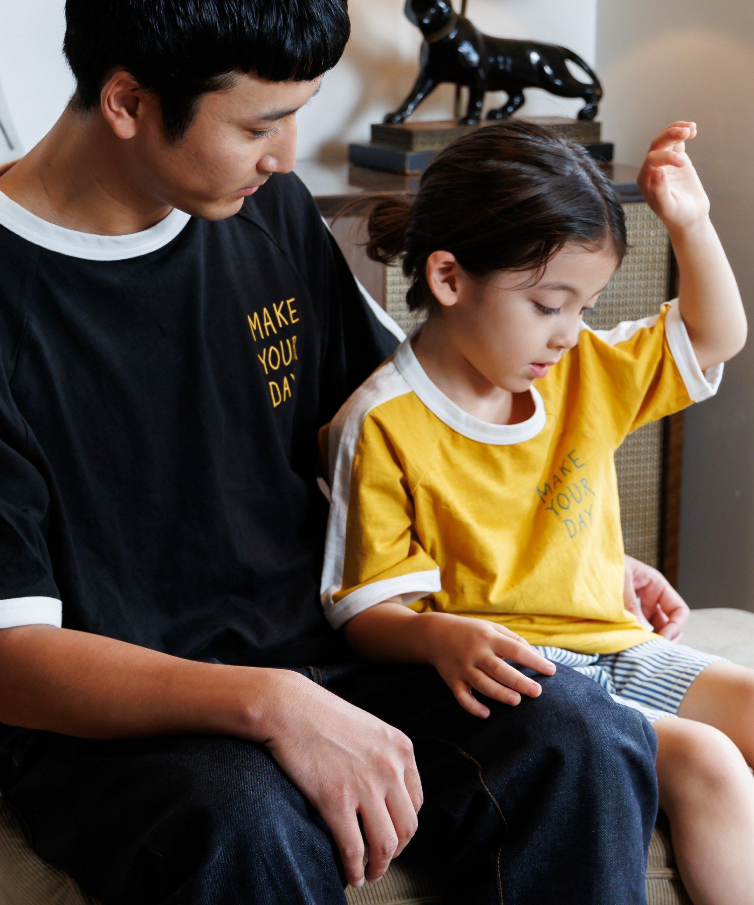 ドラゴンスカジャン風半袖Tシャツ□パパサイズ|≪公式≫メイクユアデイ