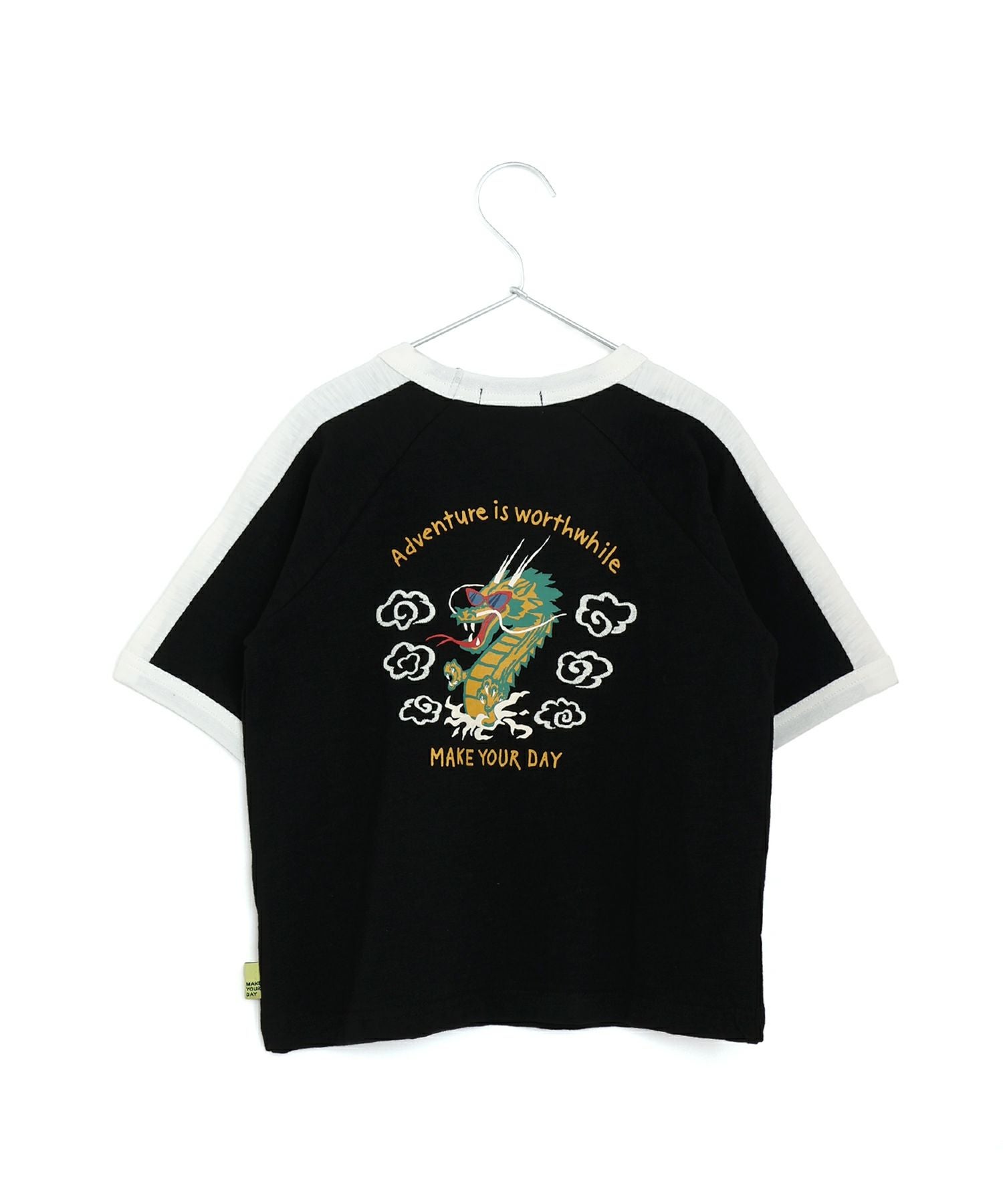 ドラゴンスカジャン風半袖Tシャツ□80～140cm|≪公式≫メイクユアデイ
