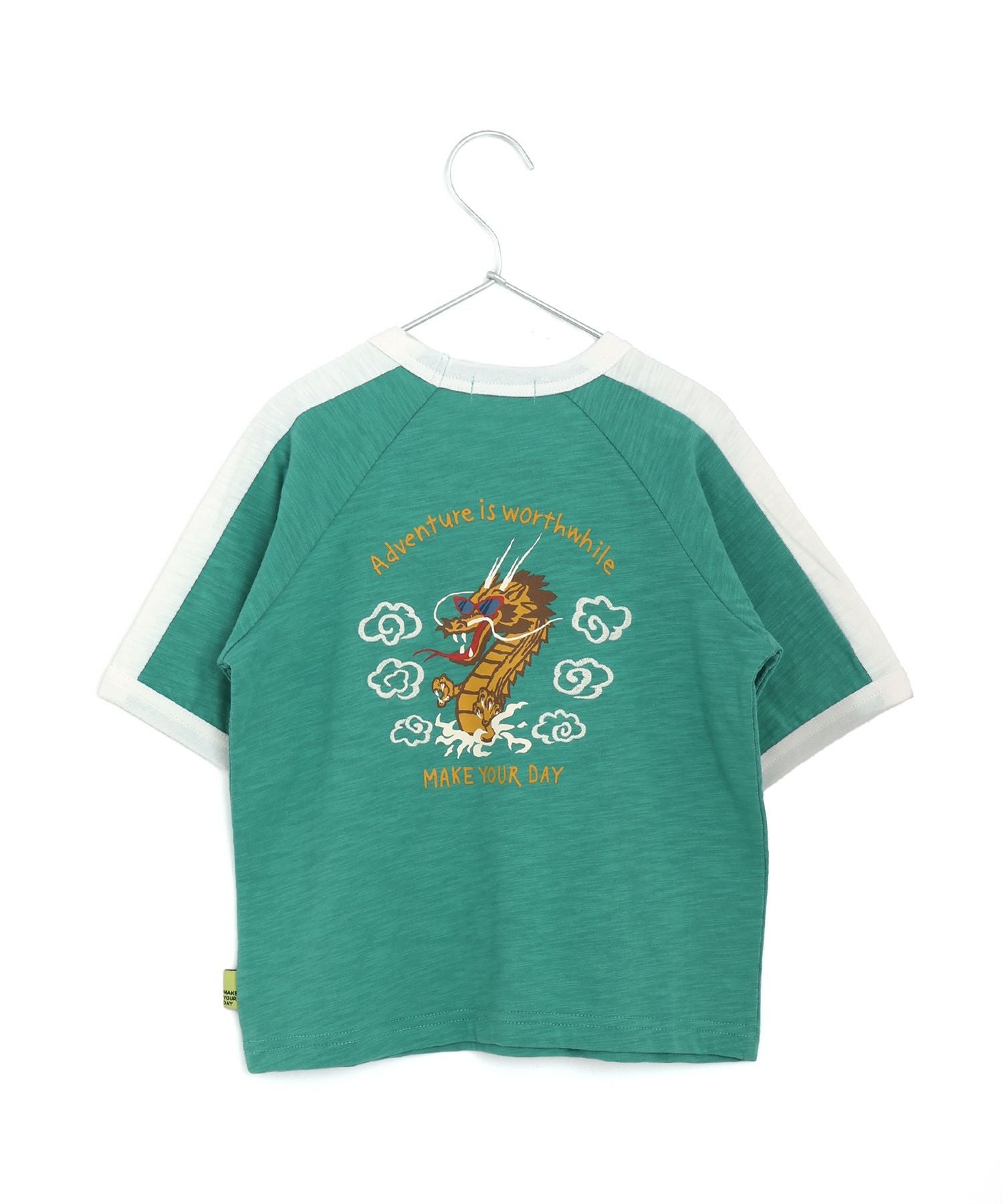 ドラゴンスカジャン風半袖Tシャツ□80～140cm|≪公式≫メイクユアデイ