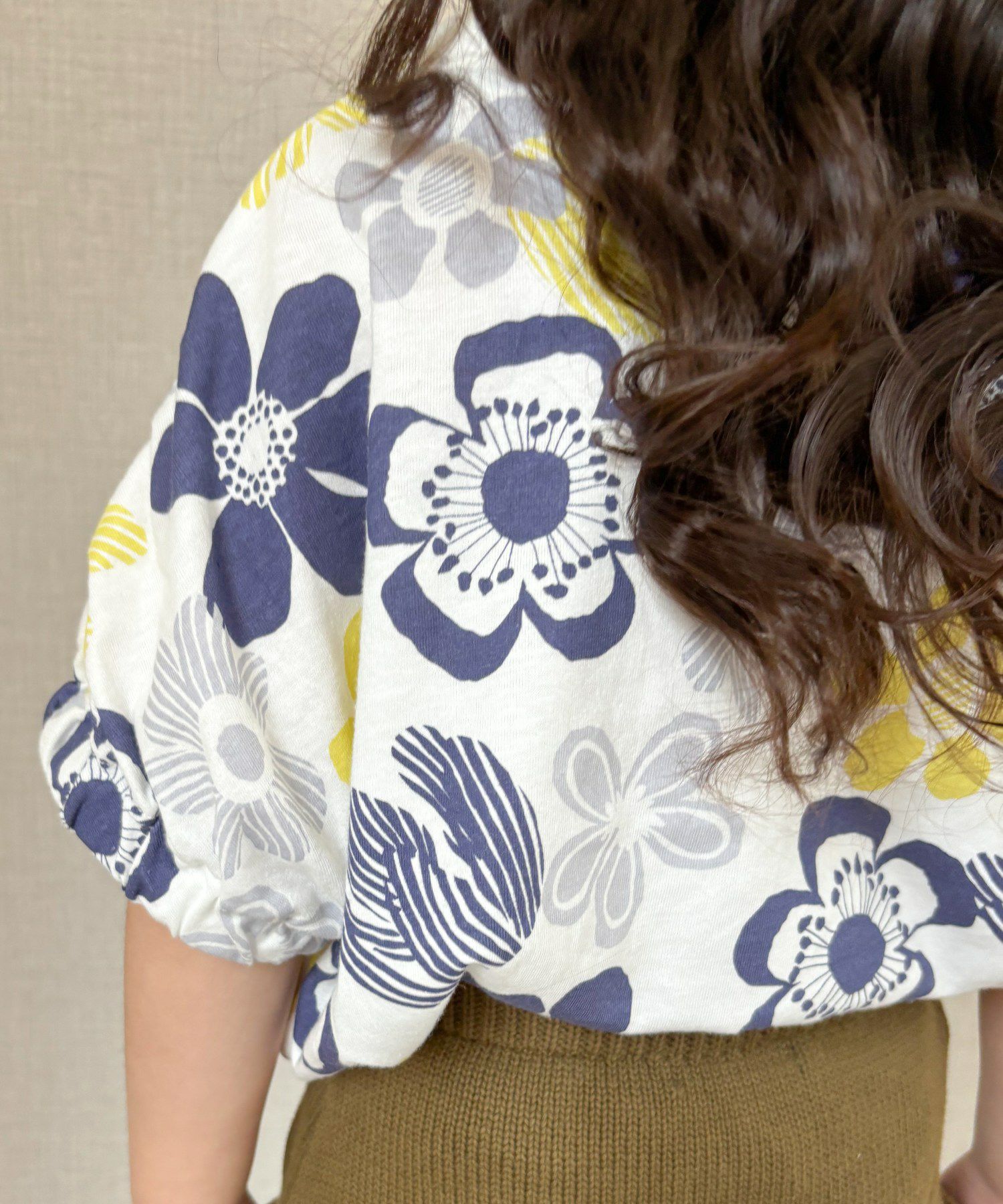 おっきなお花総柄半袖Tシャツ□80～140cm|≪公式≫メイクユアデイ