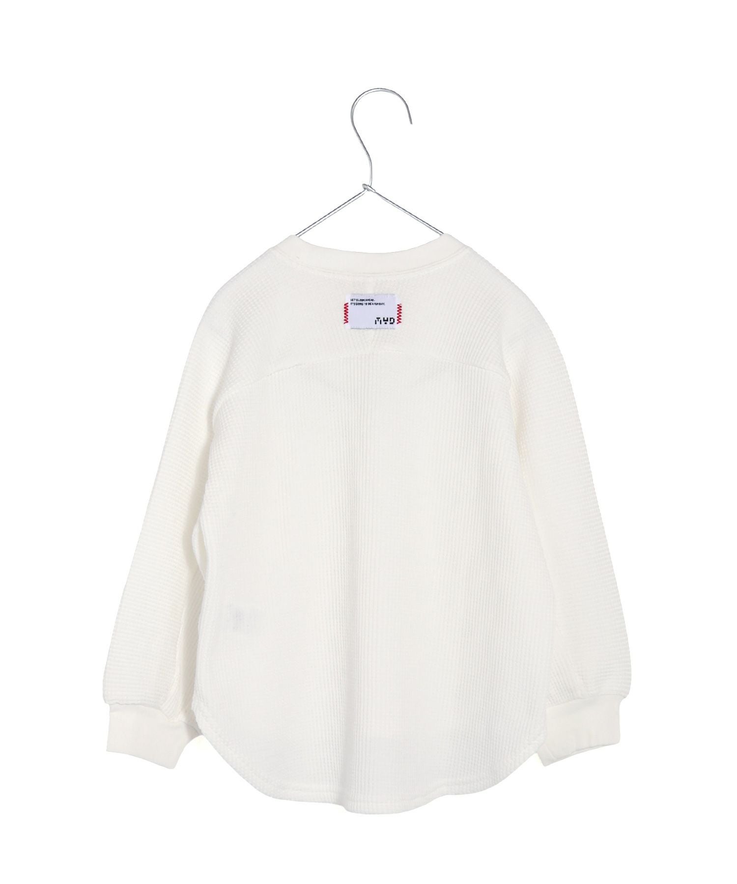 無地サーマルラウンドヘム長袖Tシャツ□150.160cm|≪公式≫メイクユアデイ