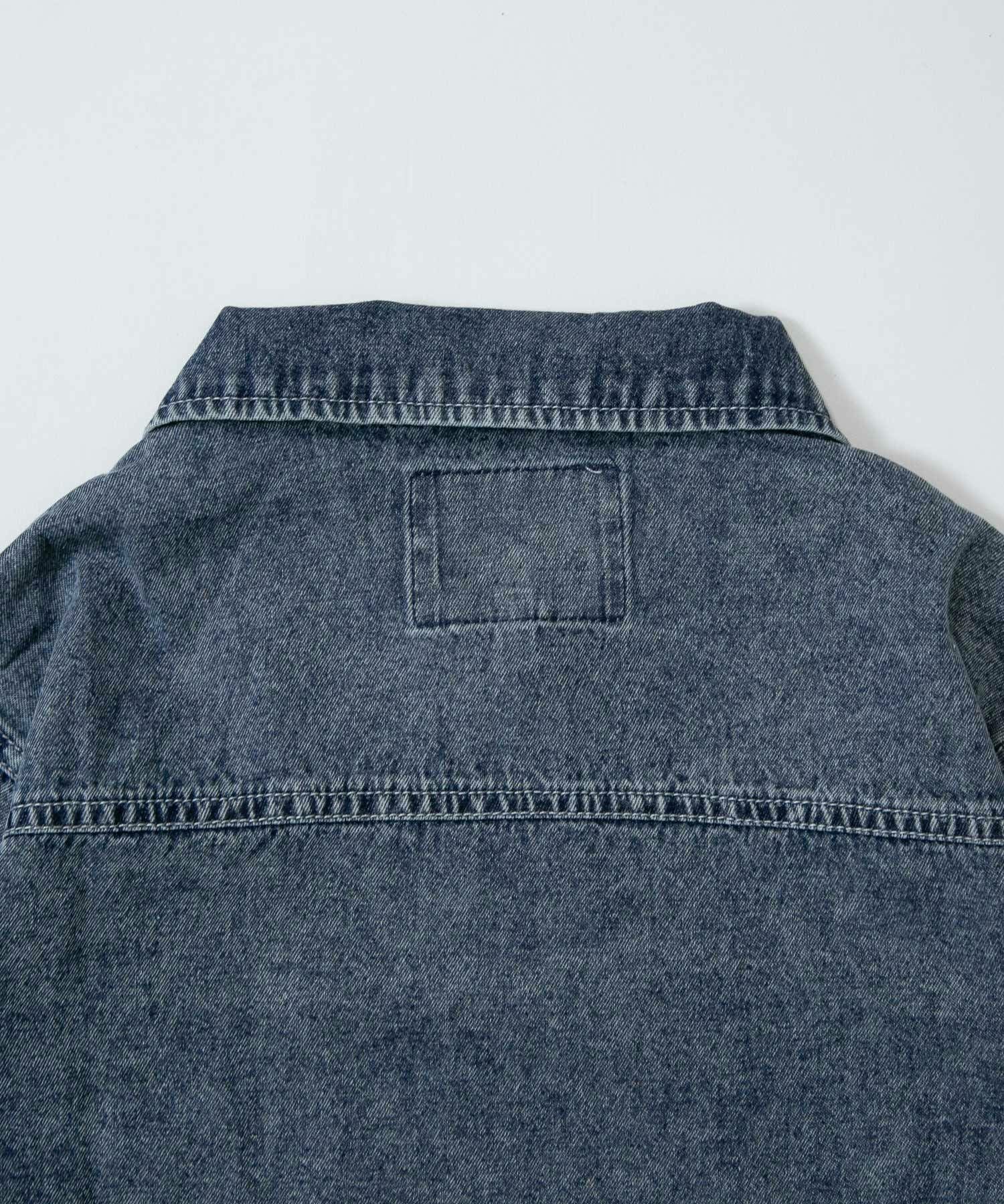 ジップアップデニムブルゾン□80～140cm|≪公式≫メイクユアデイ