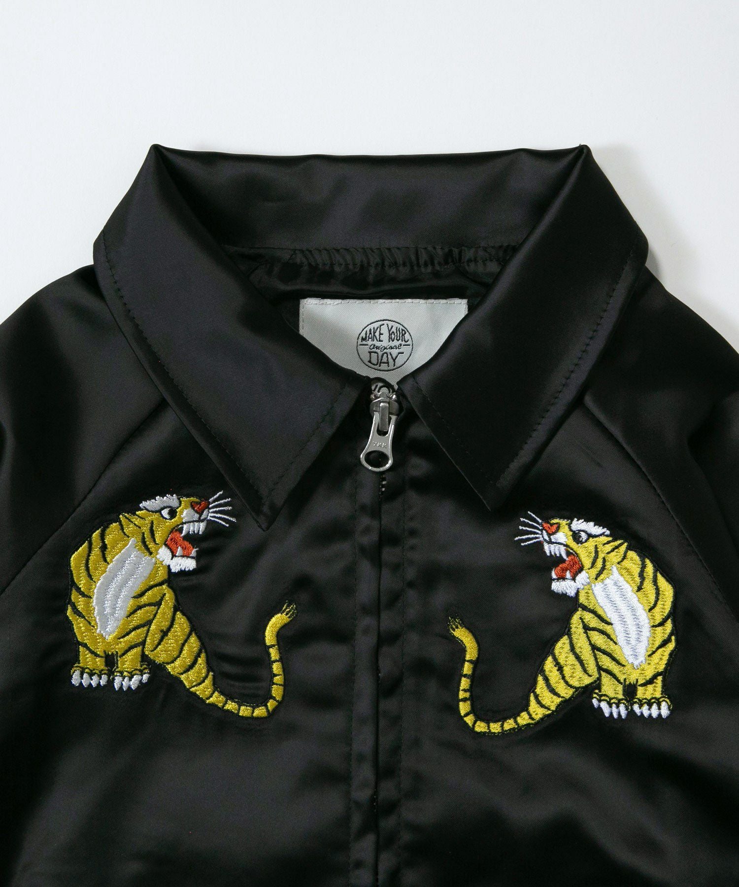 JAPANトラ柄刺繍スカジャン□80～140cm | MAKE YOUR DAY