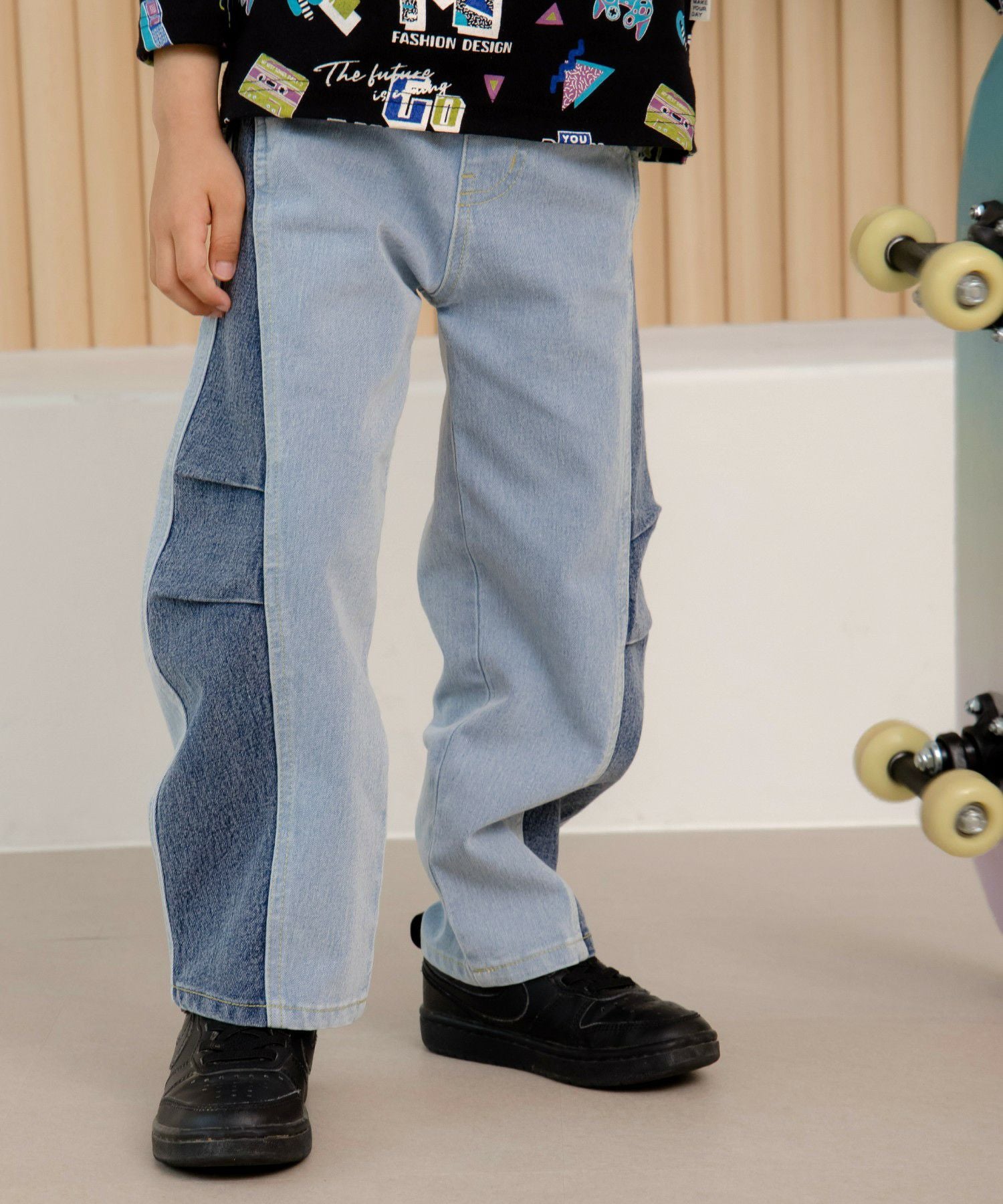 デニムタックパンツ□150.160cm | MAKE YOUR DAY