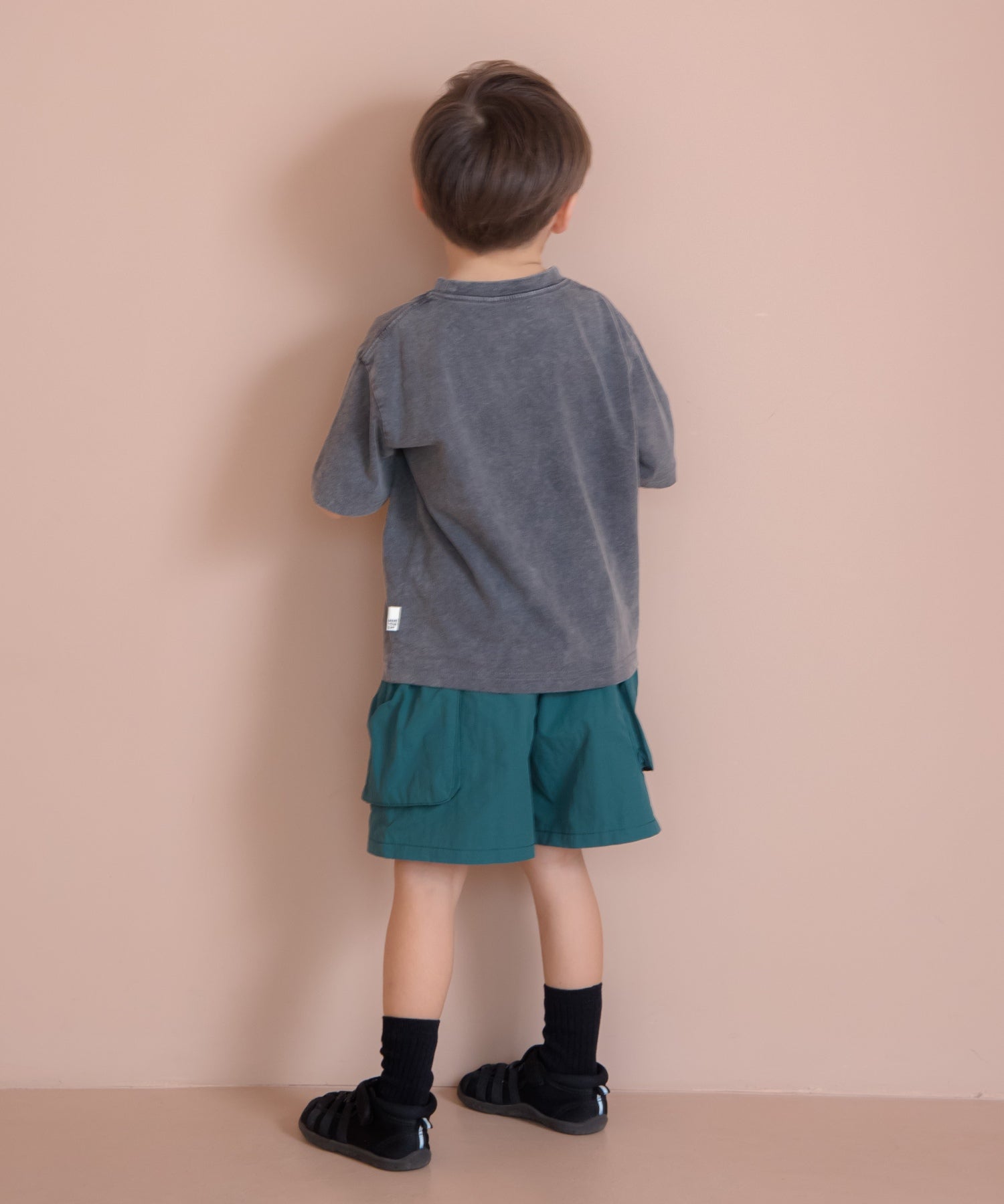 製品染めひまわり半袖Tシャツ□80～140cm|≪公式≫メイクユアデイ