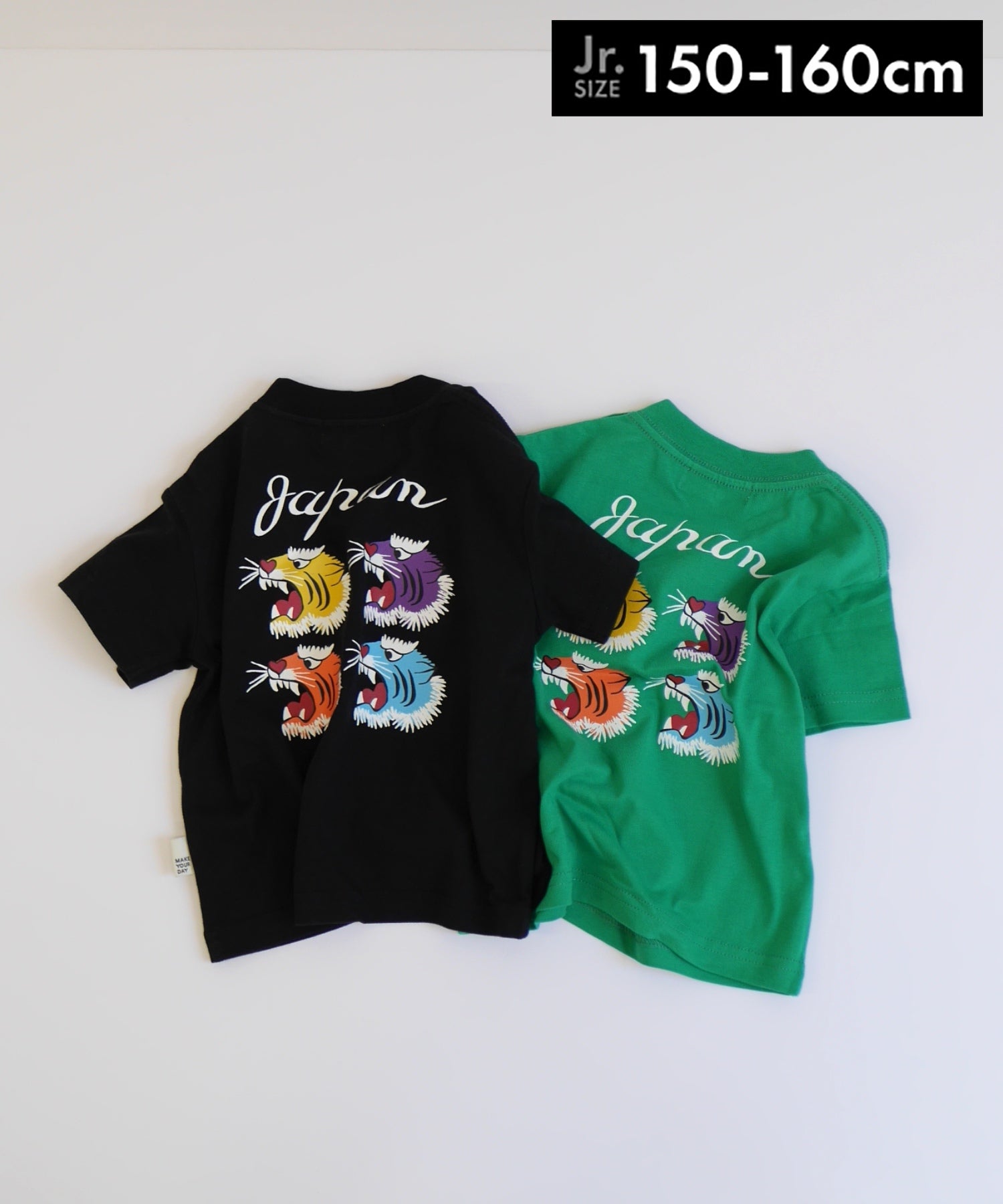 4トラプリント半袖Tシャツ□150.160cm|≪公式≫メイクユアデイ